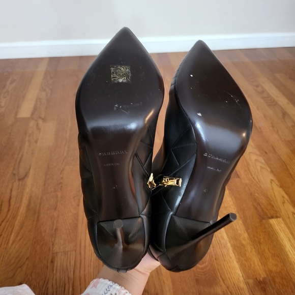 Elegant Black Stiletto Ankle Boots - Picture 14 of 16